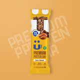 Premium Protein Bar - Variety Box - Choco Cranberry and Choco Almond- Ubar - 10 Grams Protein in each 50 Grams Bar (Pack of 8, 400gm)