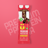 Premium Protein Bar - Variety Box - Choco Cranberry and Choco Almond- Ubar - 10 Grams Protein in each 50 Grams Bar (Pack of 8, 400gm)
